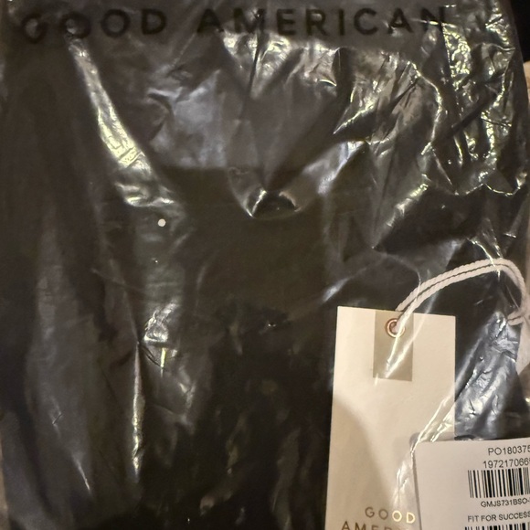 Good American Fit For Success Women’s Jumpsuit black wash in small size new - Picture 2 of 6